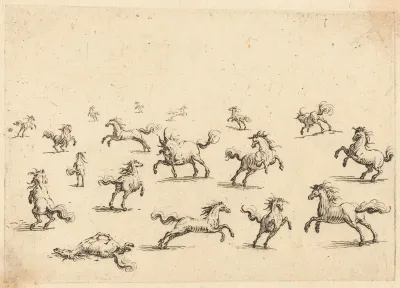 Horses Running
