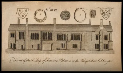 Hospital, Liddington, Rutland, England: with coats of arms, seals and signet rings