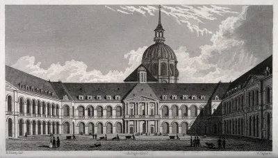 Hôtel des Invalides, Paris: from the central court