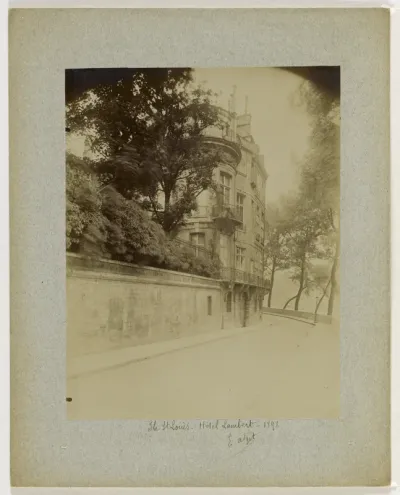 Hôtel Lambert, Île Saint Louis