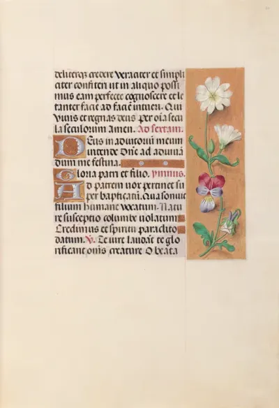 Hours of Queen Isabella the Catholic, Queen of Spain: Fol. 20r