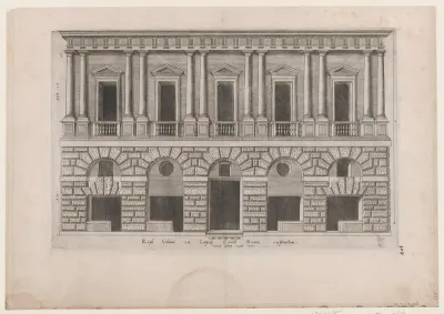 House of Raphael, from "Speculum Romanae Magnificentiae"