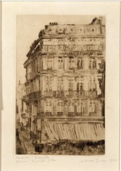 House on the boulevard Anspach