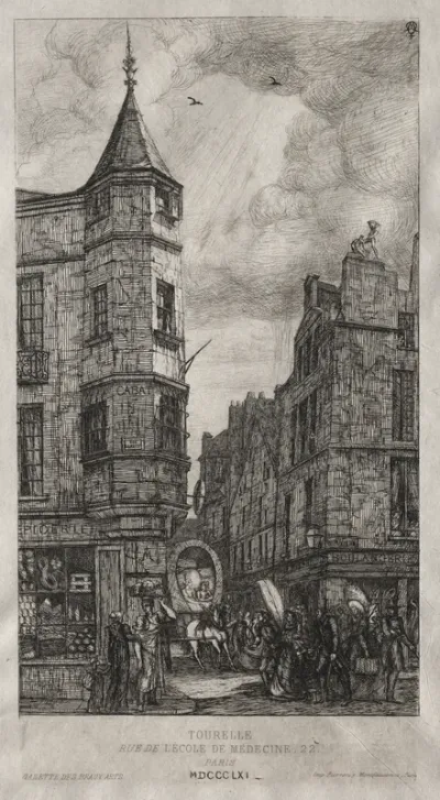 House with a Turret, No. 22 Street of the School of Medicine