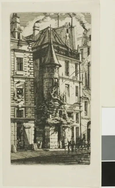 House with a Turret, rue de la Tixéranderie, Paris