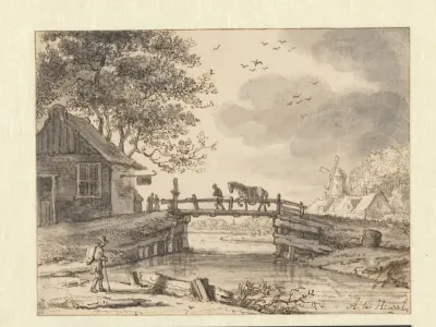 Houten brug