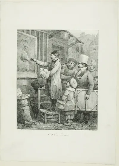 How Beautiful are the Arts, from Croquis Lithographiques...1823