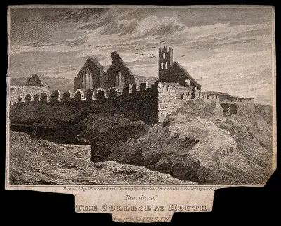 Howth College, Dublin, Ireland: ruins