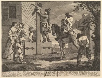 Hudibras Triumphant (Twelve Large Illustrations for Samuel Butler's Hudibras, Plate 4)