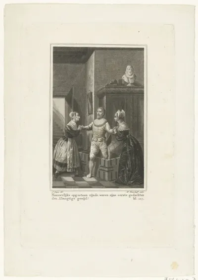 Hugo de Groot stapt in de boekenkist, 1621