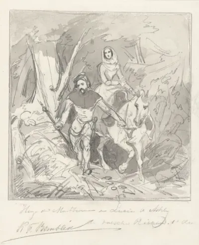 Hugo de Montturen en Lucia a Ashby