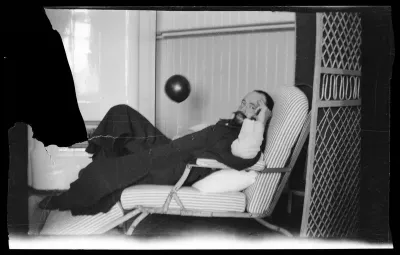 Hugo Simberg Diakonissalaitoksen sairaalassa