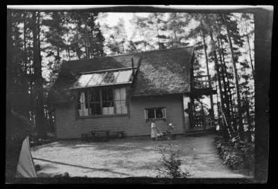 Hugo Simbergin ateljee Niemenlautan Selkärannassa
