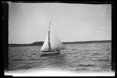 Hugo Simbergin purjevene Vita båten