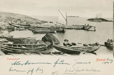 Hugo Simberg’s letter to Blenda Simberg 11.8.1901