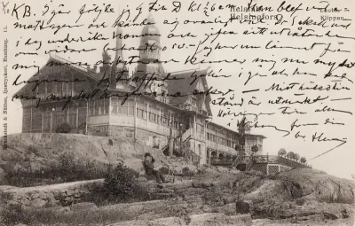 Hugo Simberg’s letter to Blenda Simberg 2.10.1903