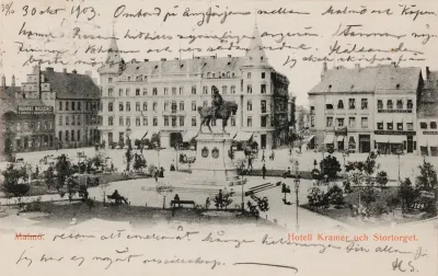 Hugo Simberg’s letter to Blenda Simberg 30.10.1903