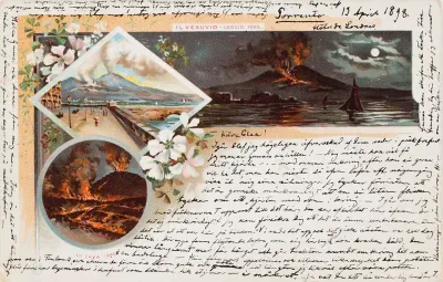Hugo Simberg’s letter to Elsa Simberg 13.4.1898