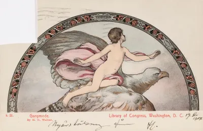 Hugo Simberg’s letter to Elsa Simberg 19.12.1907