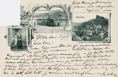 Hugo Simberg’s letter to Elsa Simberg 31.7.1899