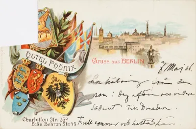 Hugo Simberg’s letter to Elsa Simberg 7.5.1906