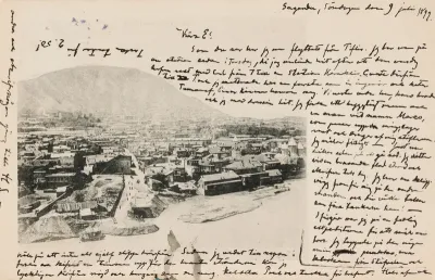 Hugo Simberg’s letter to Elsa Simberg 9.7.1899