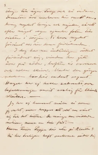 Hugo Simberg’s letter to Niclas Eduard Simberg 21.6.1915