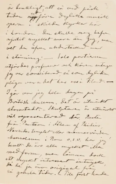 Hugo Simberg’s letter to Paul Simberg 26.3.1896