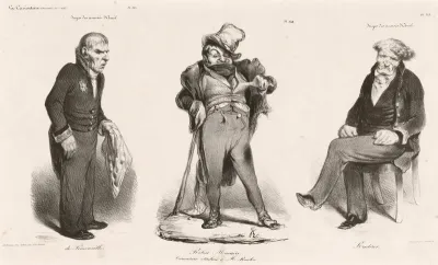 Huguet de Sémonville - Robert Macaire (Thiers) - Comte Roederer