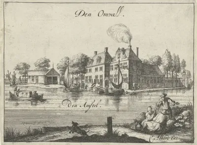 Huis De Omval aan de Amstel