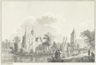 Huis en kerk te Oosterwijk