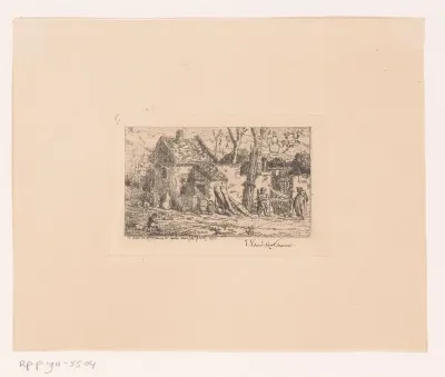 Huis in het landschap