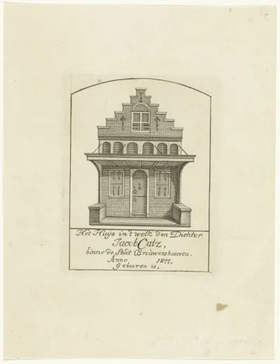 Huis met trapgevel