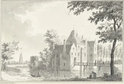 Huis Oosterwyk, van achteren gezien