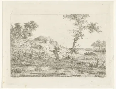 Huis op een heuvel