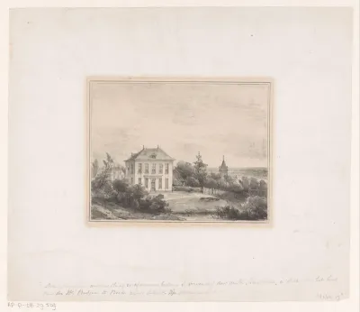 Huis van meneer Rutgers te Beek