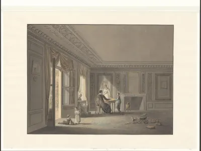 Huiselijk interieur