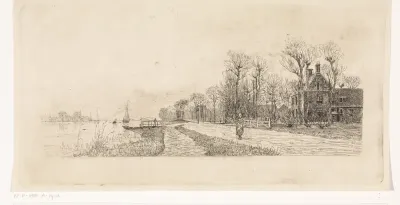 Huizen aan de Amstel