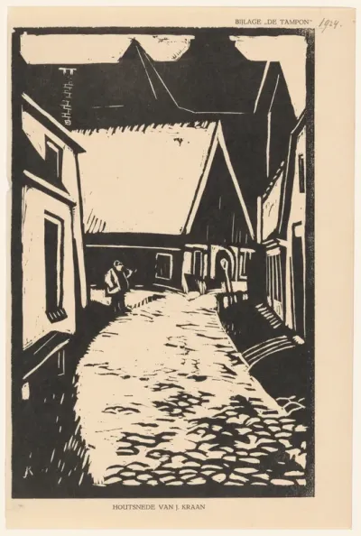 Huizen aan een straat