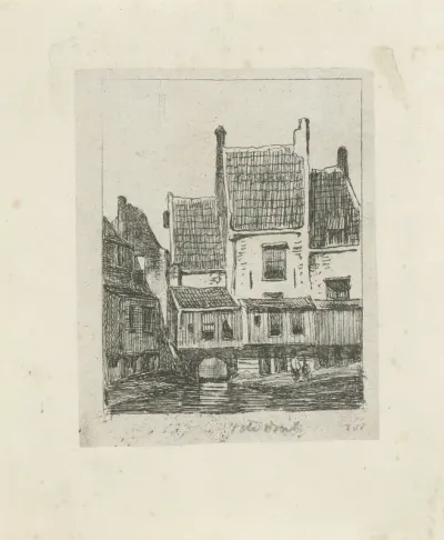 Huizen aan het water