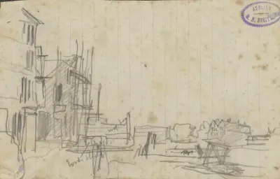 Huizen in aanbouw bij de Jan Pieter Heijestraat