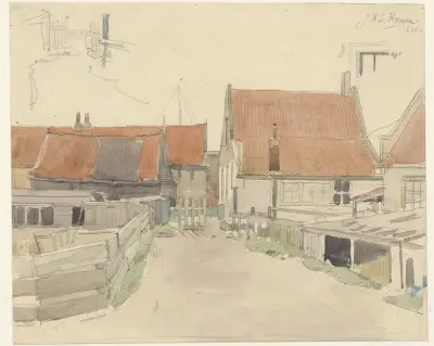 Huizen in de Vinkenbuurt, Amsterdam