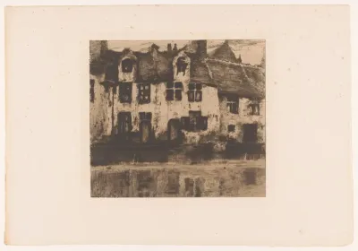 Huizen langs het kanaal