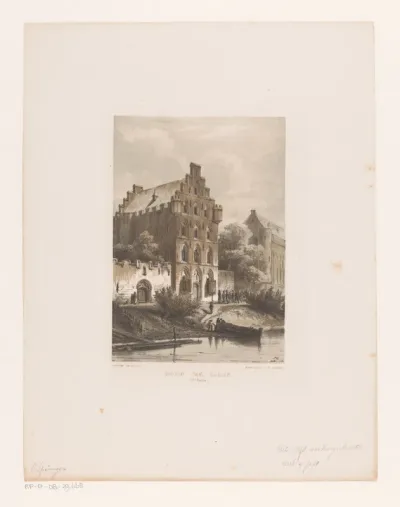 Huizen langs het water