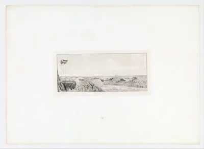 Huldigung (Homage) from Ein Handschuh (A Glove). Cyclus von zehn Compositionen radirt. Rad. Opus VI, Plate VI. First edition