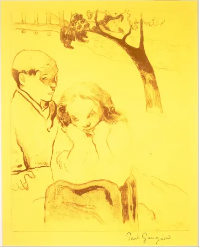 Human Misery, from the "Volpini Suite: Dessins lithographiques"