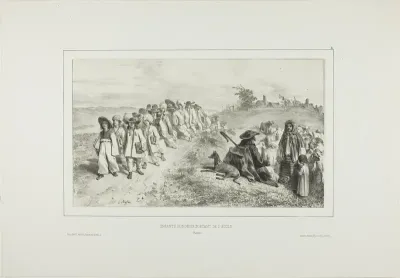 Hungarian Children Going to School