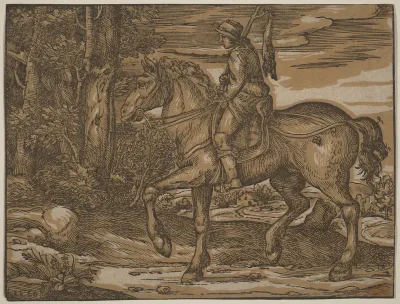 Hunter on Horseback