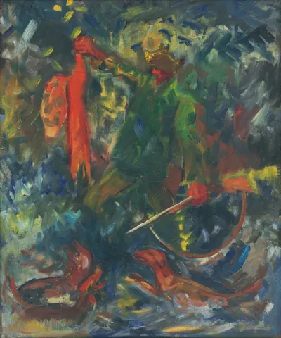 Hunter with Dog II.