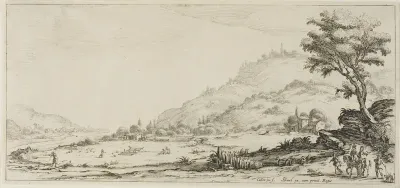 Hunting Birds, from Various Scenes Designed in Florence